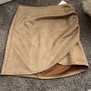 NWT: Windsor Suede Skirt